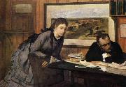 Edgar Degas feel wronged and act rashly Germany oil painting artist